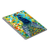 Pfau II Notizblock (Rechte Seite)