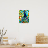 Pfau II Poster (Küche)