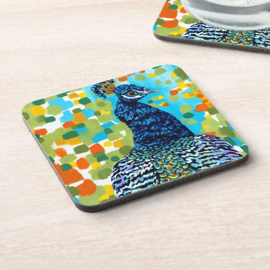 Pfau II Untersetzer (Linke Seite)