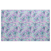 Pfau Ikat Aquarell-Muster Stoff (Yard (91,4 cm))
