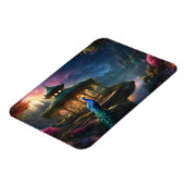 Pfau im Garden Gazebo Magnet (Linke Seite)