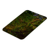 Pfau im Wald Magnet (Linke Seite)