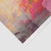 Pfau in Blume Dekoupage Paper Seidenpapier (Ausschnitt)