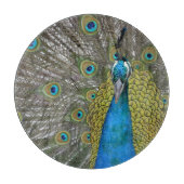 Pfau in Kauai Hawaii Schneidebrett (Vorderseite)