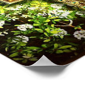 Pfau in Rahmen-Poster AB 14.95 Poster (Ecke)