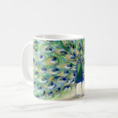 Pfau in San Diego 2 2013 Kaffeetasse (Vorderseite Links)