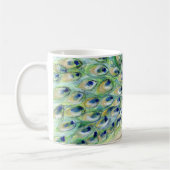 Pfau in San Diego 2 2013 Kaffeetasse (Links)