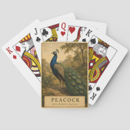 Pfau Indian Woodlands VINTAGE Spielkarten