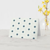 Pfau Inspiration Karte (Gelbe Blume)