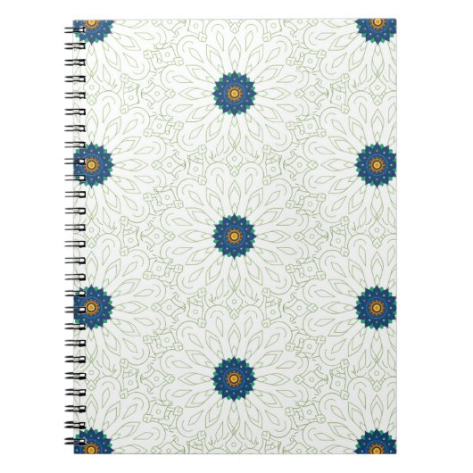 Pfau Inspiration Notizblock (Vorderseite)
