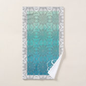 Pfau-Inspirationen Badhandtuch Set (Handtuch)