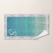 Pfau-Inspirationen Badhandtuch Set (Handtuch)