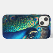 Pfau iPhone Hülle (Rückseite (Horizontal))