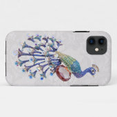 Pfau-Juwel-Bild-Paisley-Spitze-Foto Case-Mate iPhone Hülle (Rückseite (Horizontal))