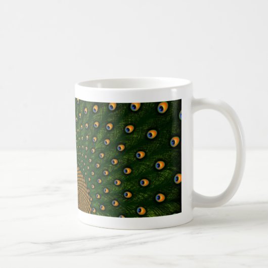 Pfau Kaffeetasse (Rechts)