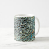 Pfau Kaffeetasse (VorderseiteRechts)