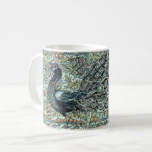 Pfau Kaffeetasse (Vorderseite Links)