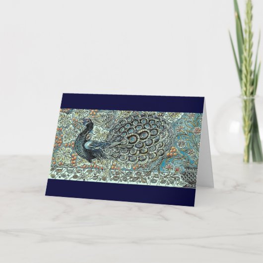 Pfau Karte (Vorderseite)