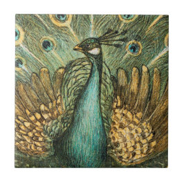 Pfau-Keramik Tile Fliese
