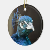 Pfau Keramikornament (Links)