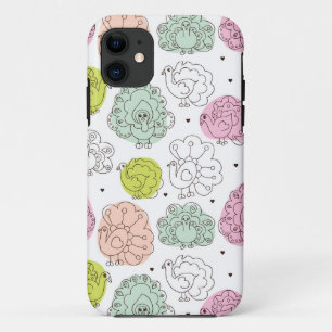Pfau Kinder Tapete Vintage Case-Mate iPhone Hülle