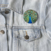 Pfau-Knopf Button (Beispiel)