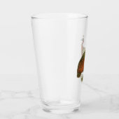 Pfau: Kongo Peahen Glas (Rechts)