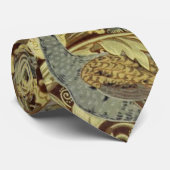 Pfau-Krawatte Williams Morris Krawatte (Gerollt)