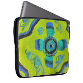 Pfau Laptopschutzhülle (Vorne Rechts)