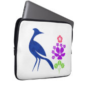 Pfau Laptopschutzhülle (Vorne Rechts)