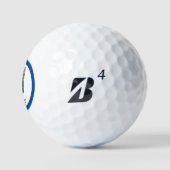 Pfau - Lass es Fly Golfball (Logo)