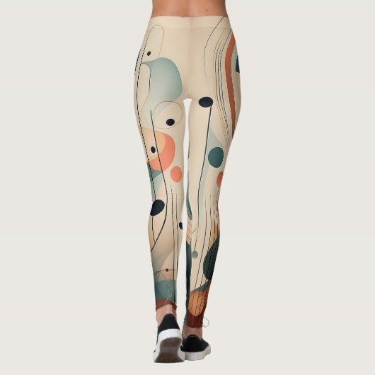Pfau Leggings (Rückseite)