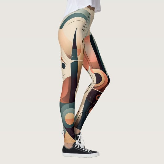 Pfau Leggings (Rechts)