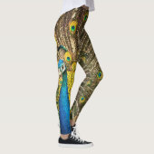 Pfau Leggings (Rechts)