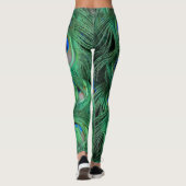 Pfau-Leggings Leggings (Rückseite)