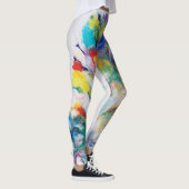 Pfau-Leggings Leggings (Rechts)