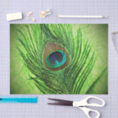 Pfau-Limones Grün Seidenpapier (Handwerk)