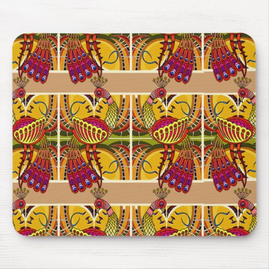 PFAU-MAUSUNTERLAGE MOUSEPAD (Vorne)