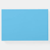 Pfau mit PfirsichRose Gästebuch (Rückseite)