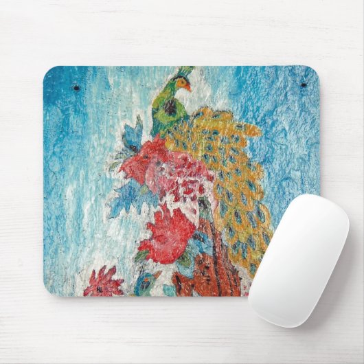 Pfau Mousepad (Mit Mouse)