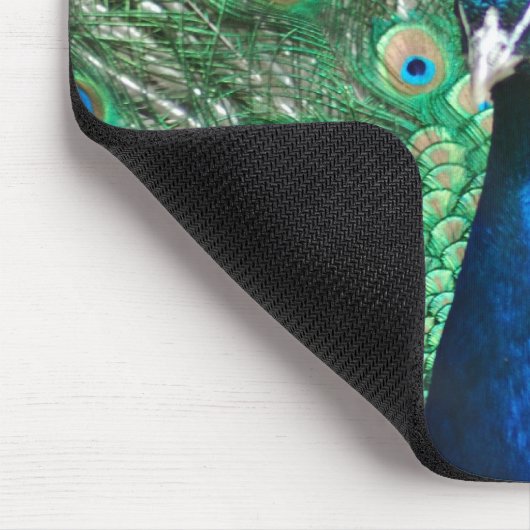 Pfau Mousepad (Ecke)