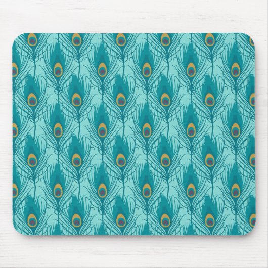 Pfau Mousepad (Vorne)