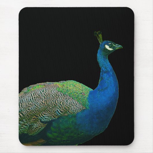 Pfau Mousepad (Vorne)