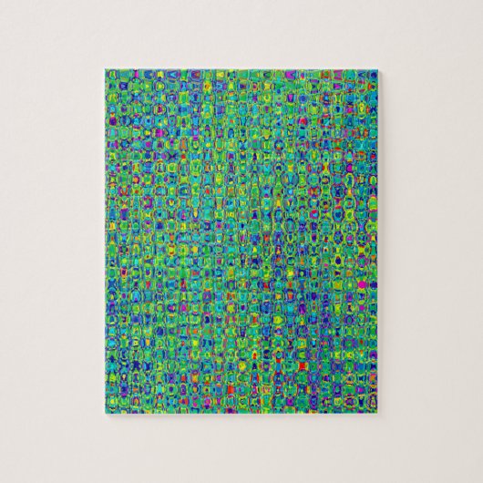 Pfau - Nimm die Herausforderung! Puzzle (Vertikal)