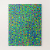 Pfau - Nimm die Herausforderung! Puzzle (Vertikal)