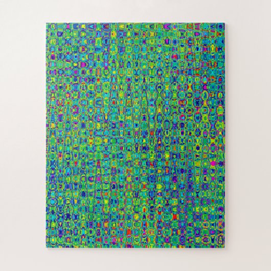 Pfau - Nimm die Herausforderung! Puzzle (Vertikal)