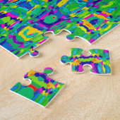 Pfau - Nimm die Herausforderung! Puzzle (Seite)