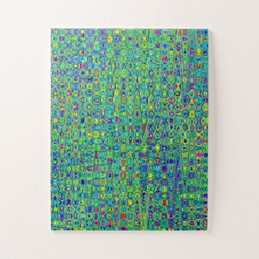 Pfau - Nimm die Herausforderung! Puzzle (Vertikal)