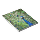 Pfau Notizblock (angewinkelt)