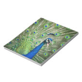 Pfau Notizblock (Rotiert)